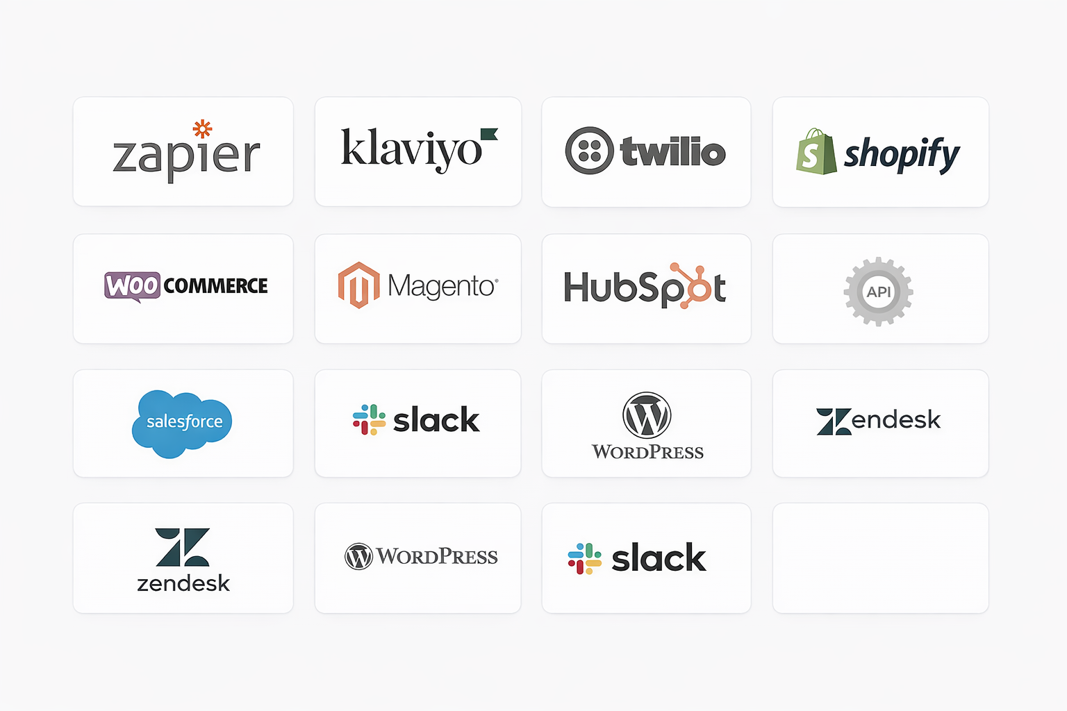 Tellacity integrations