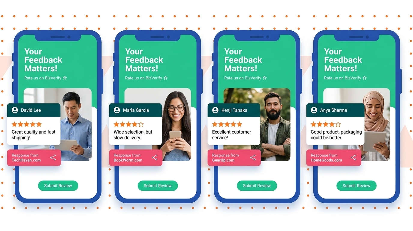 Customer review feedback on Tellacity